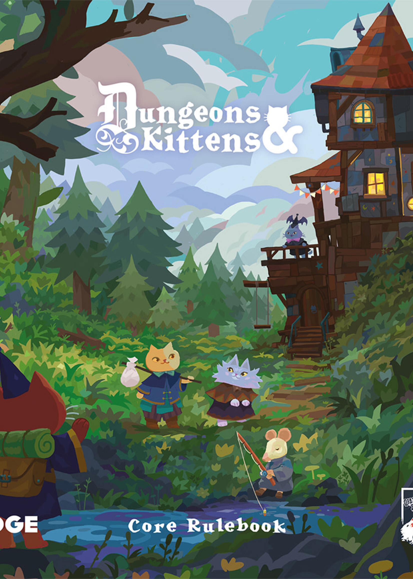 Asmodee Dungeons & Kittens Core Rulebook