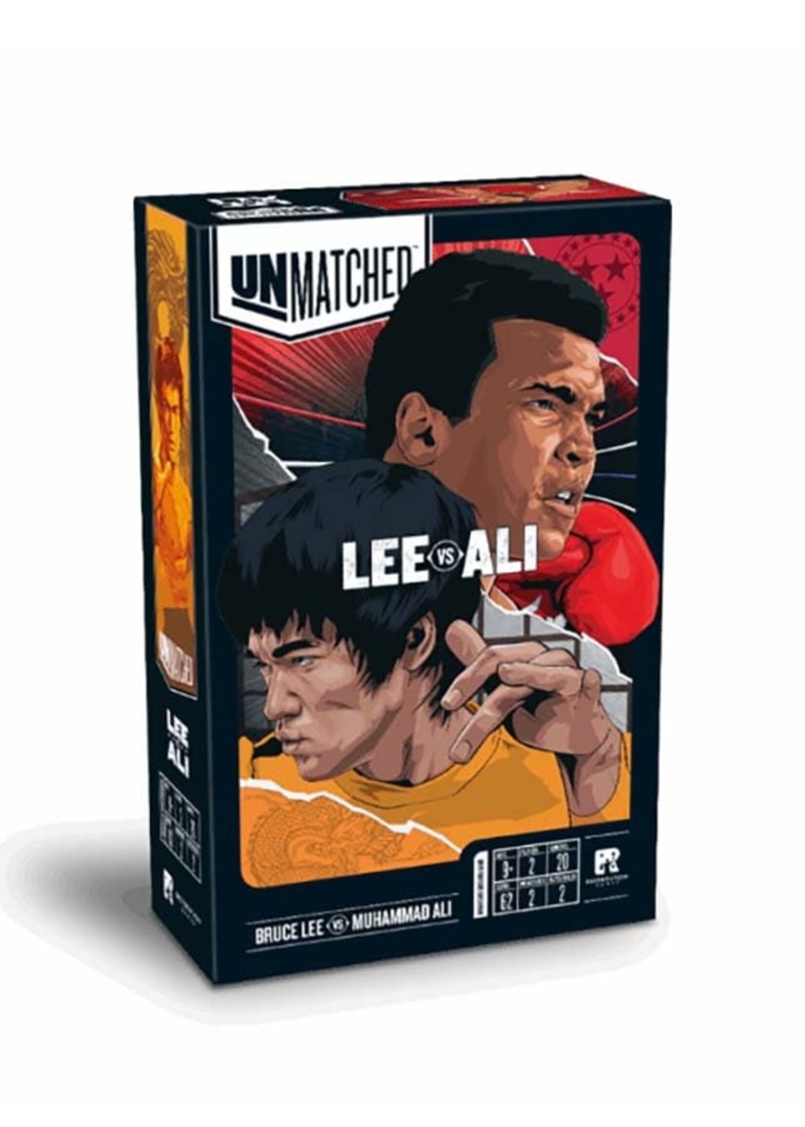 Restoration Games Unmatched: Muhammad Ali vs. Bruce Lee