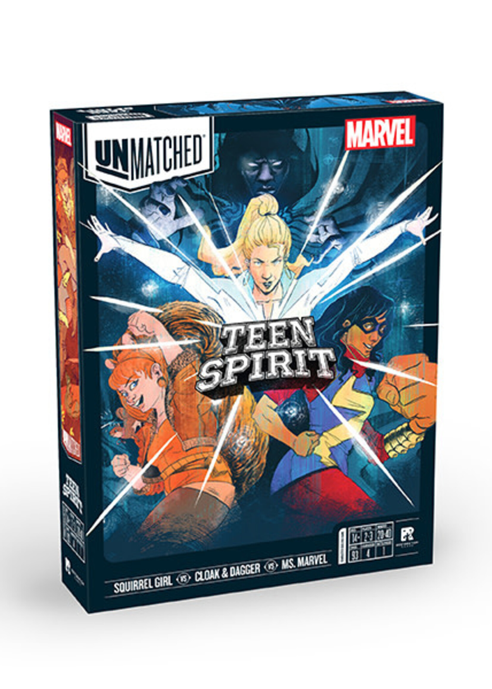 Restoration Games Unmatched: Marvel Teen Spirit