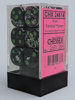 Chessex (CHX)  Brushed Paintball 16mm D6 (12)