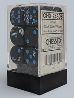 Chessex (CHX) Brushed Dark Side 16mm D6 (12)