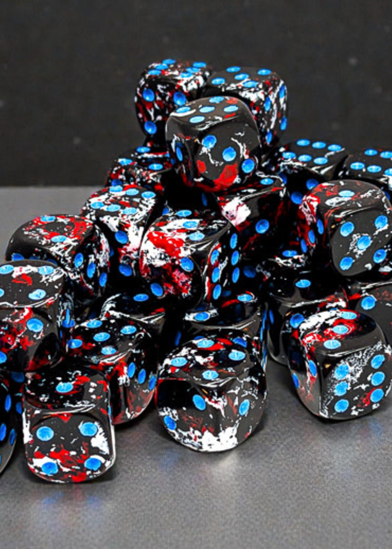 Chessex (CHX) Brushed  Dark Side 12mm D6 (36)