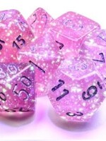 Chessex (CHX) Borealis Luminary Pink w Silver 12mm d6 Set (36)
