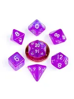 FanRoll by Metallic Dice Games (MDG) Mini Stardust Purple RPG Set (7)