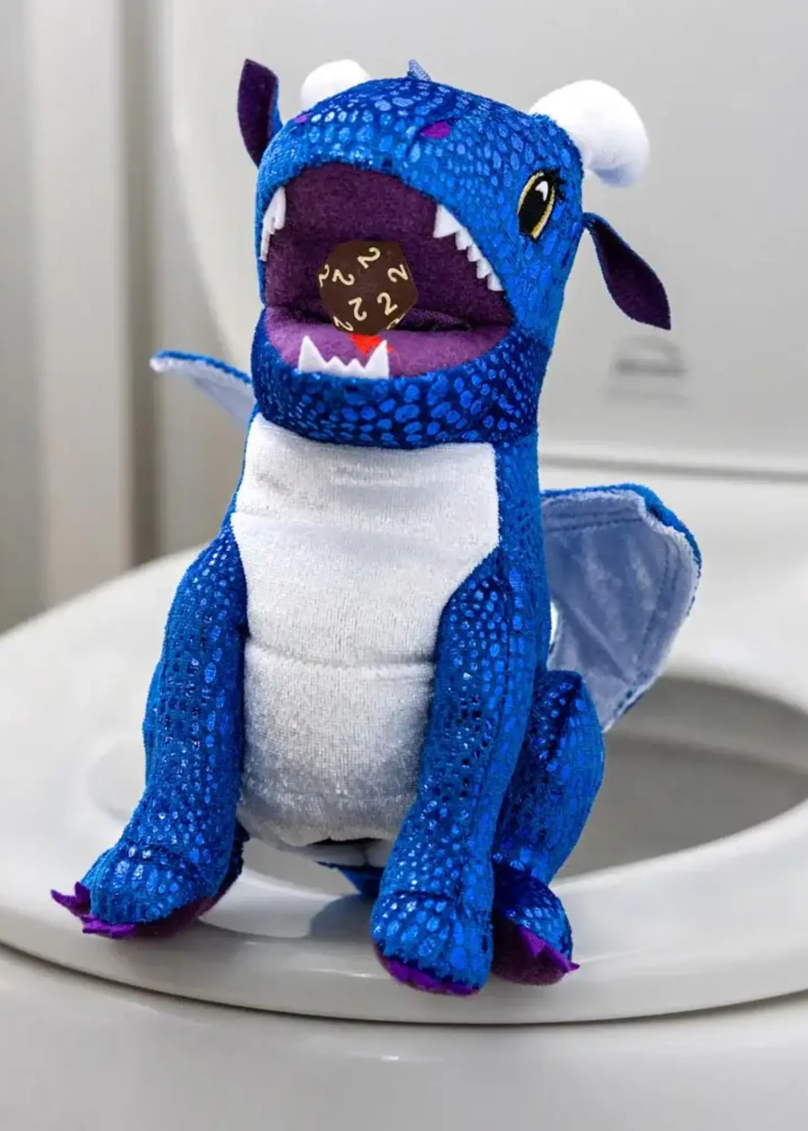 FanRoll by Metallic Dice Games Dice Pooping Dragon Plush