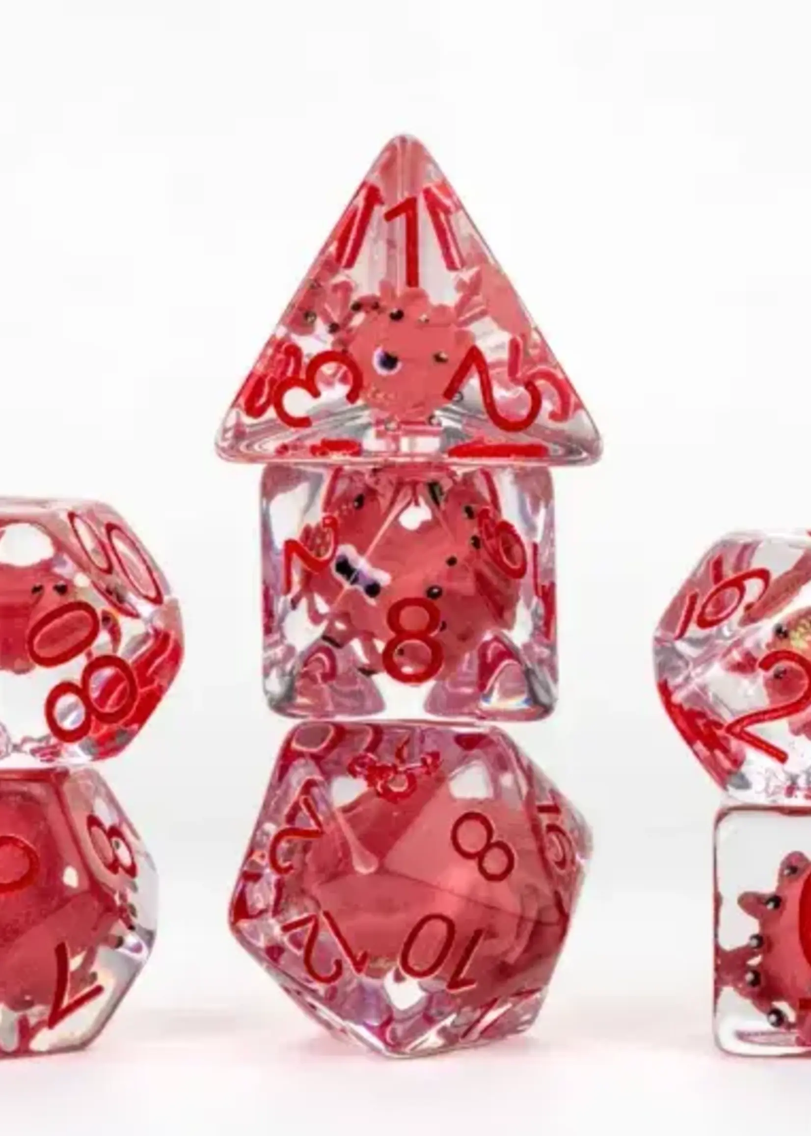 FanRoll by Metallic Dice Games (FR) D&D Beholder Dice set (7)