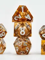 FanRoll by Metallic Dice Games (MDG) Liquid Core: Liquid Luck RPG Set (7)