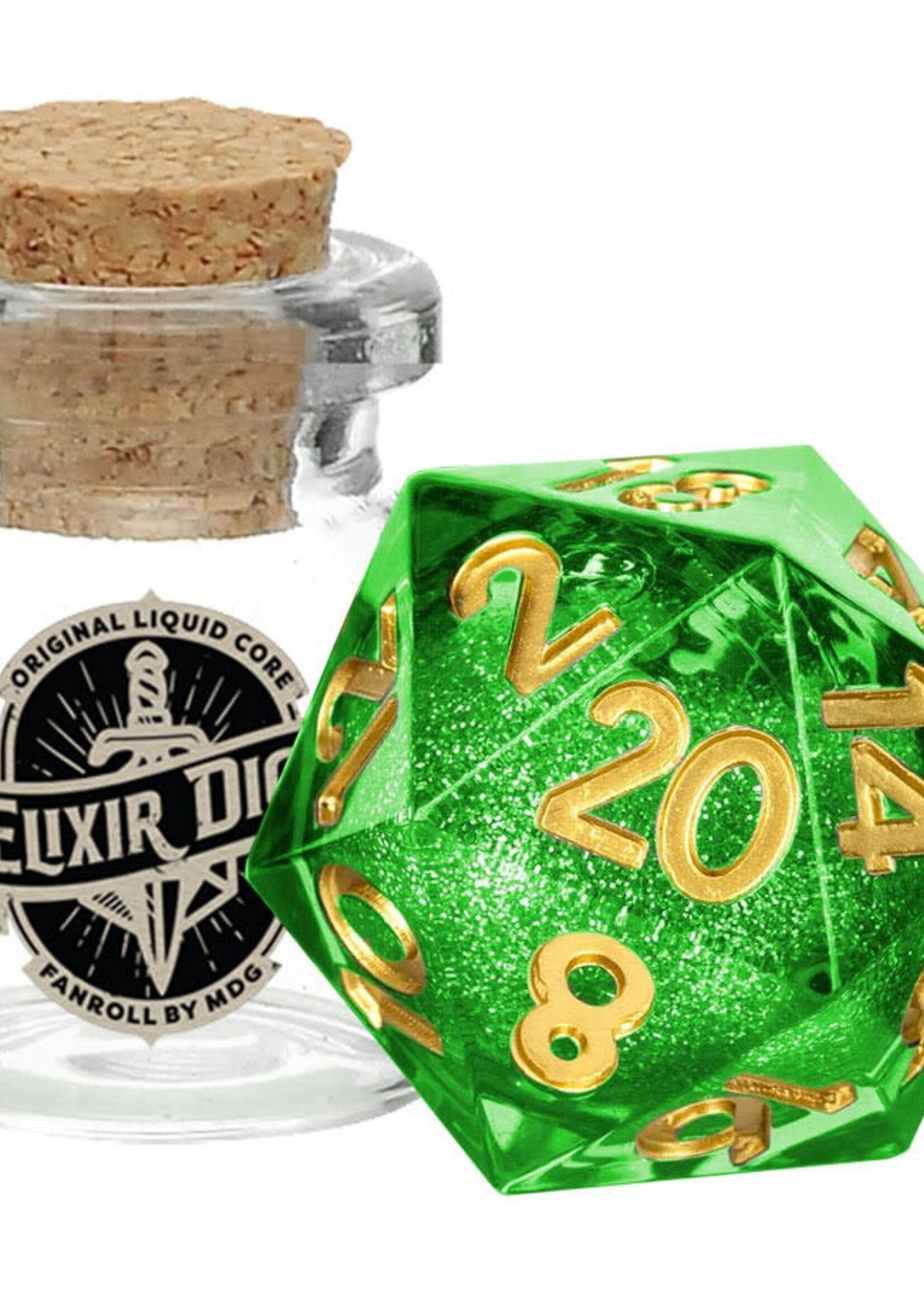 FanRoll by Metallic Dice Games (FR) Liquid Core d20: Aegis of Hope