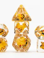 FanRoll by Metallic Dice Games (FR) Cat dice set