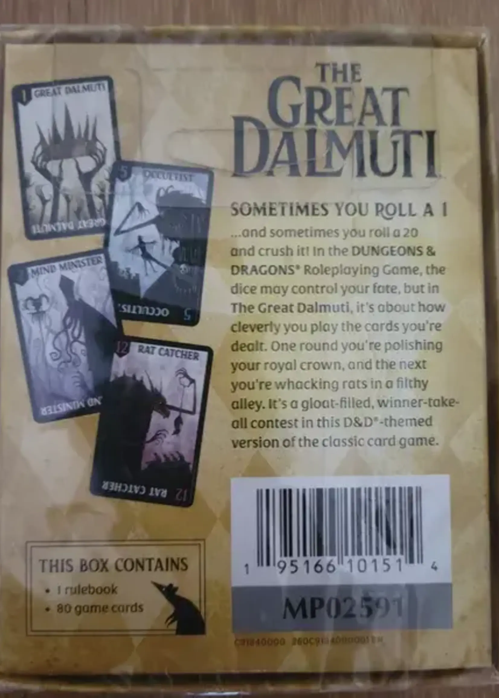 Wizards of the Coast The Great Dalmuti: Dungeons & Dragons