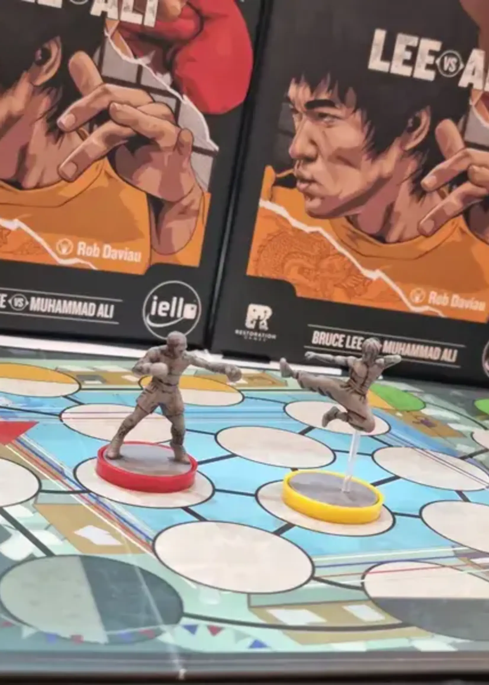 Restoration Games Unmatched: Muhammad Ali vs. Bruce Lee