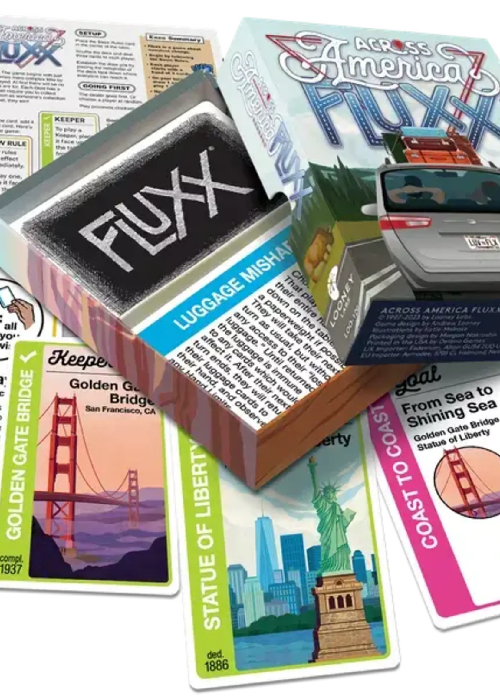 Looney Labs Fluxx: Across America