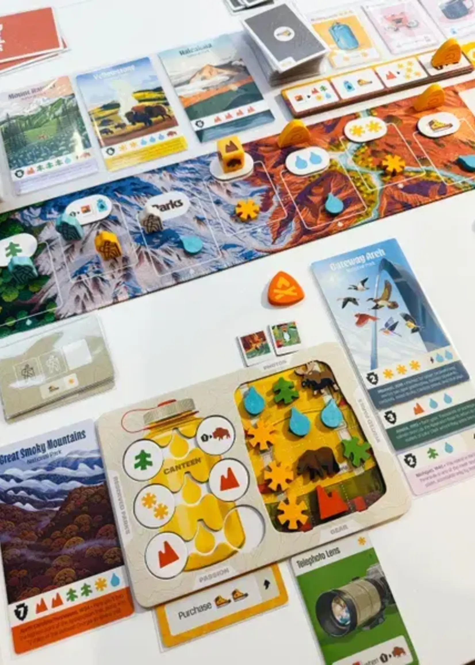 Keymaster Games Parks: The Board Game (2E)