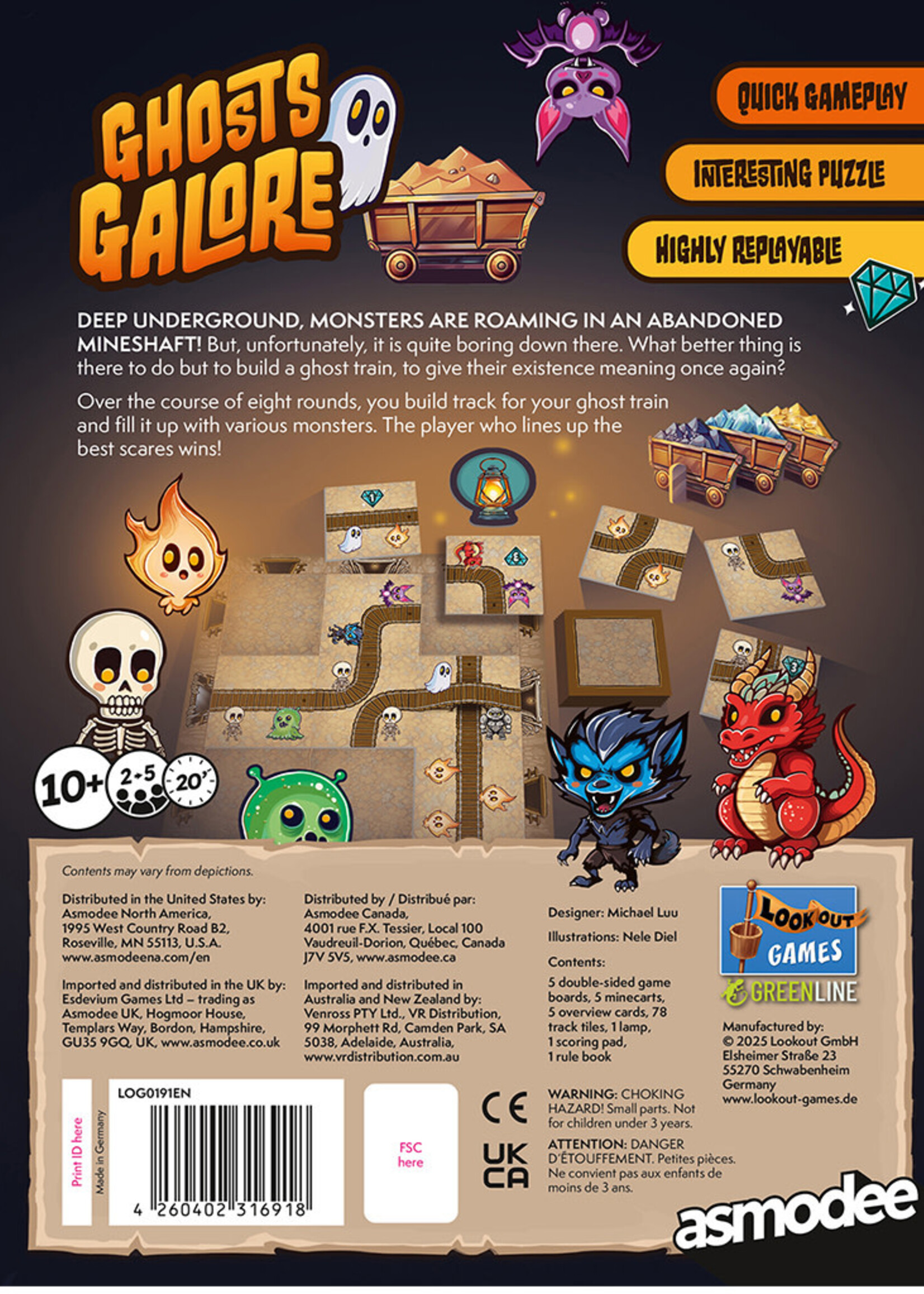 Lookout Games Ghosts Galore