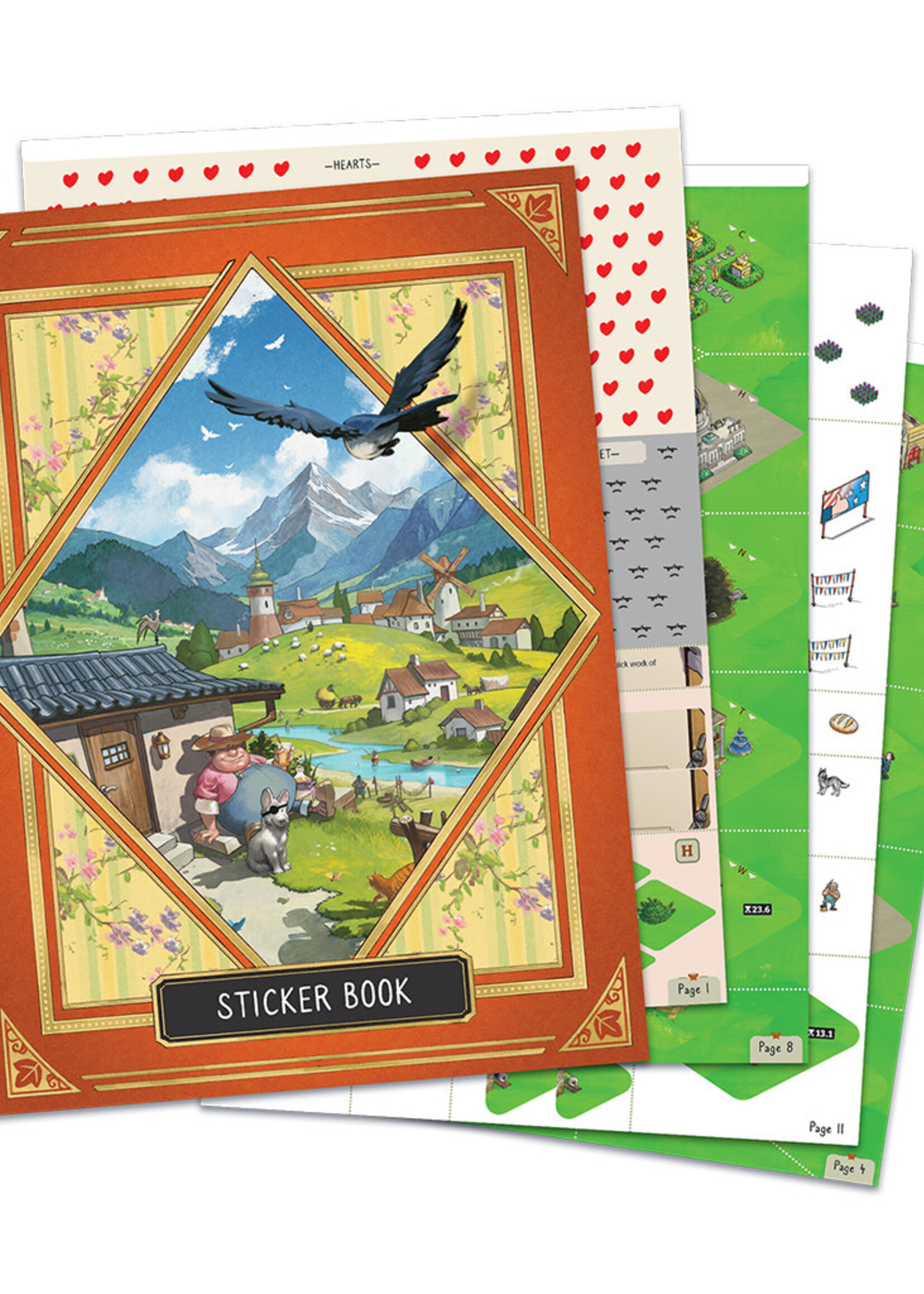 Unexpected Games Cozy Stickerville