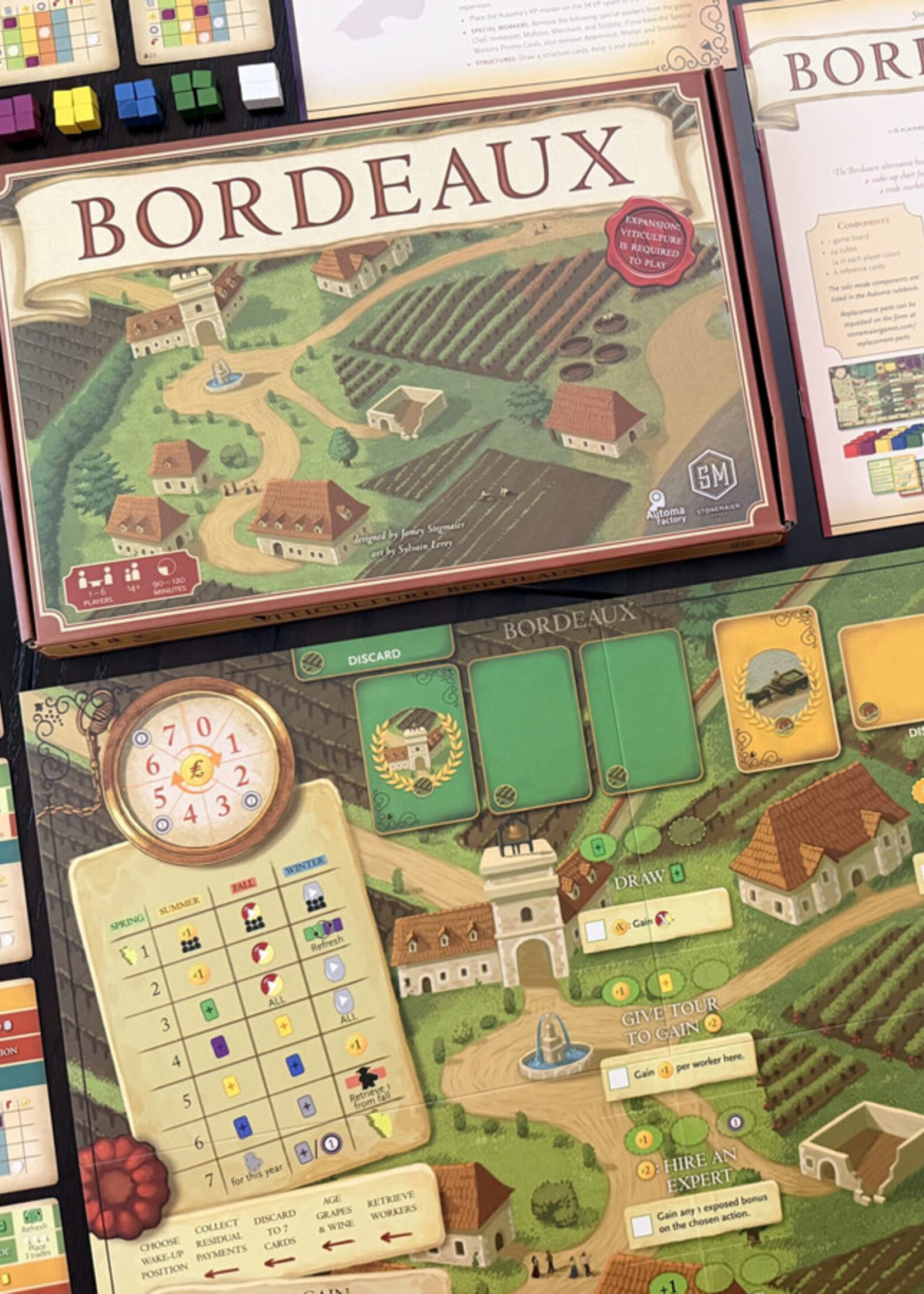 Stonemaier Games Viticulture: Bordeaux Expansion