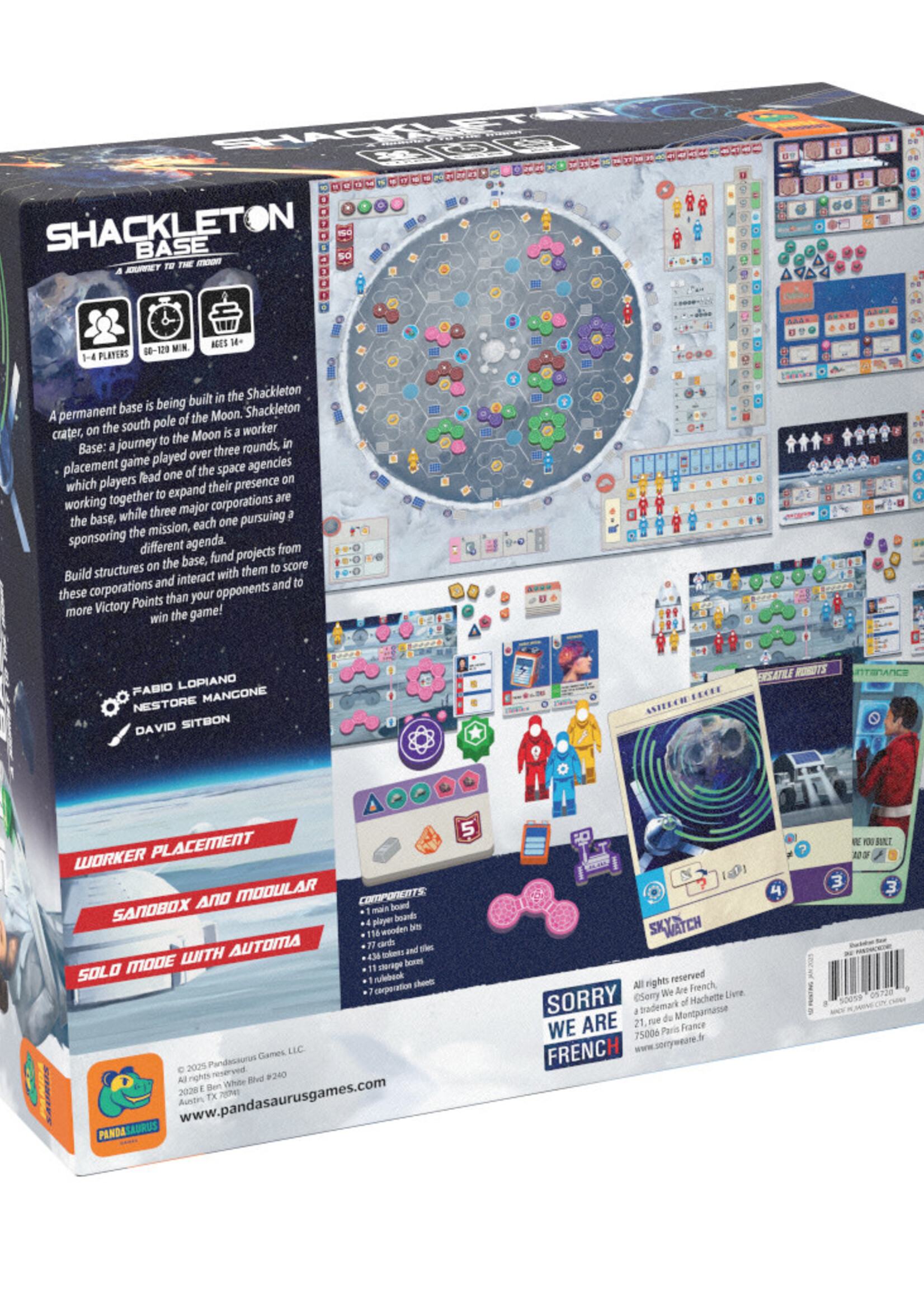 Pandasaurus Games Shackleton Base