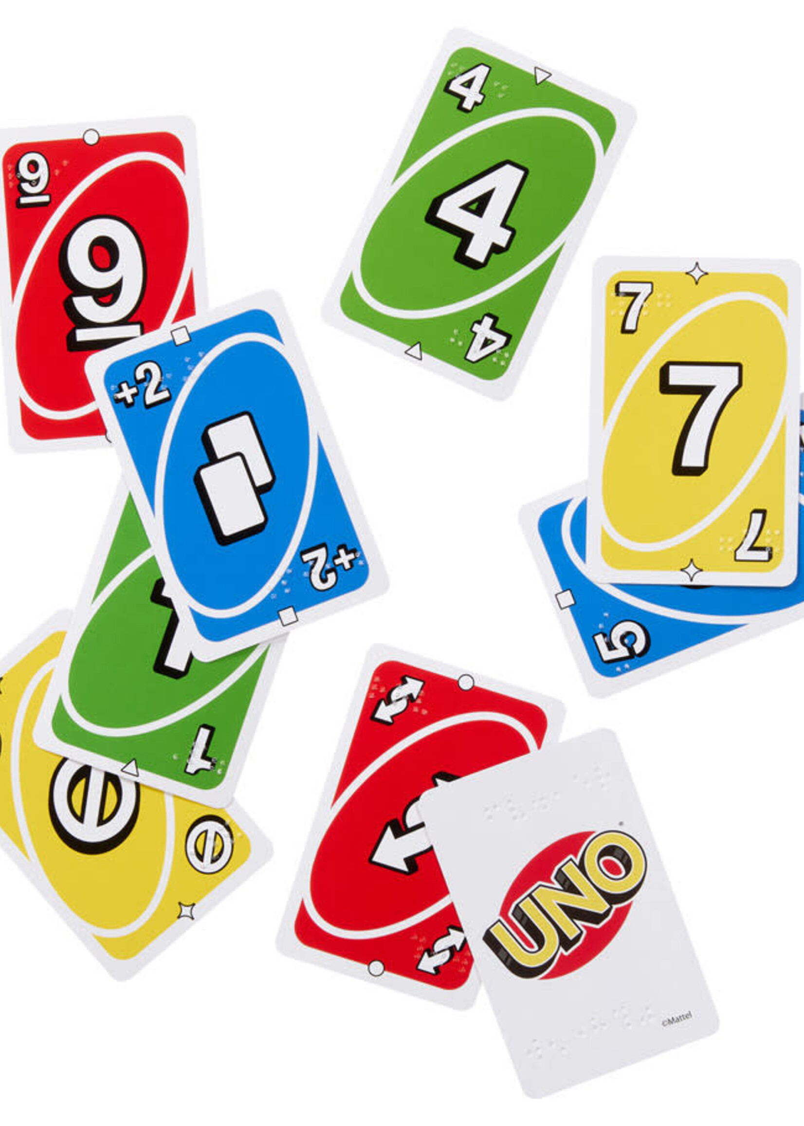 Mattel UNO: Braille