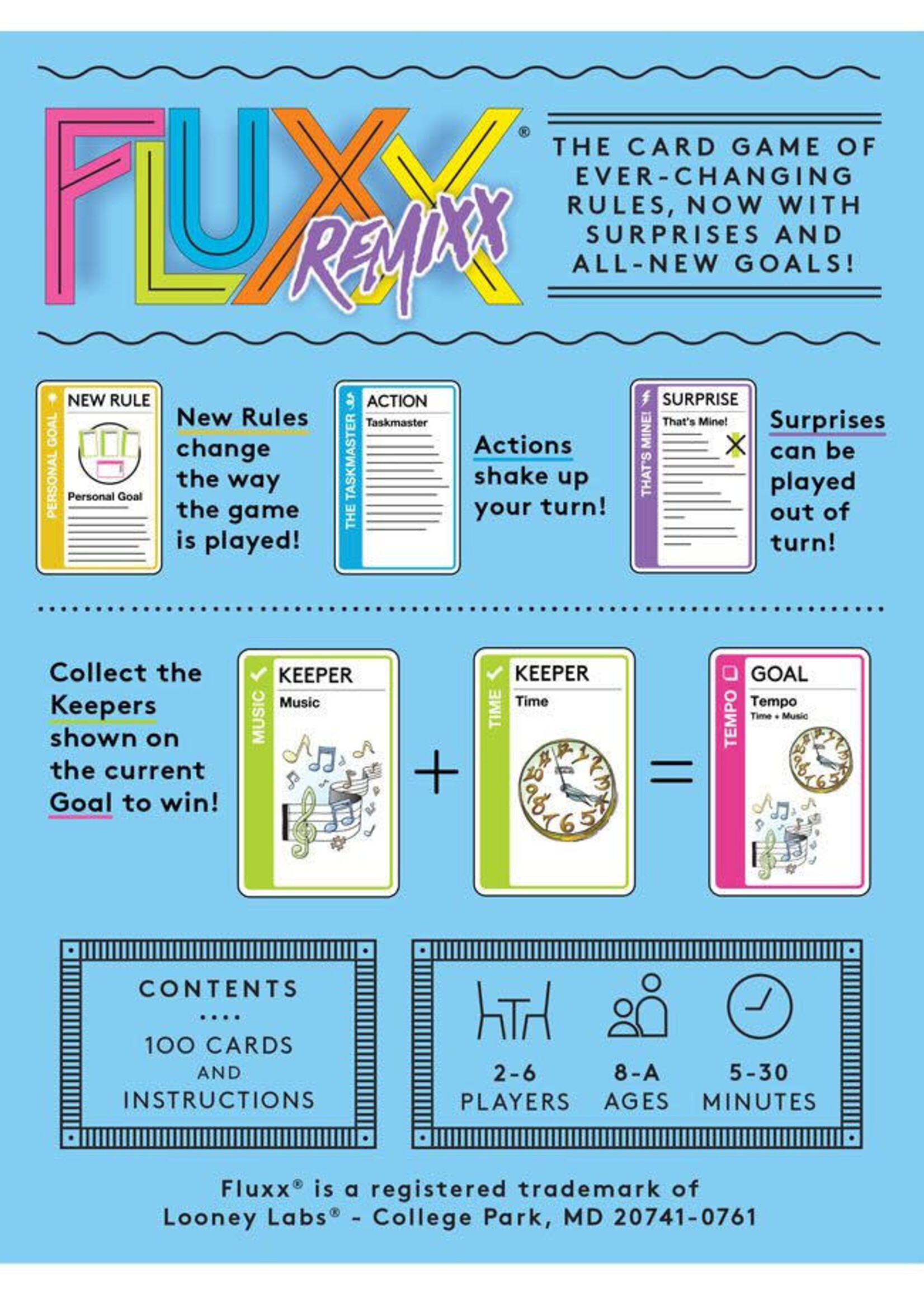 Looney Labs Fluxx: Remixx