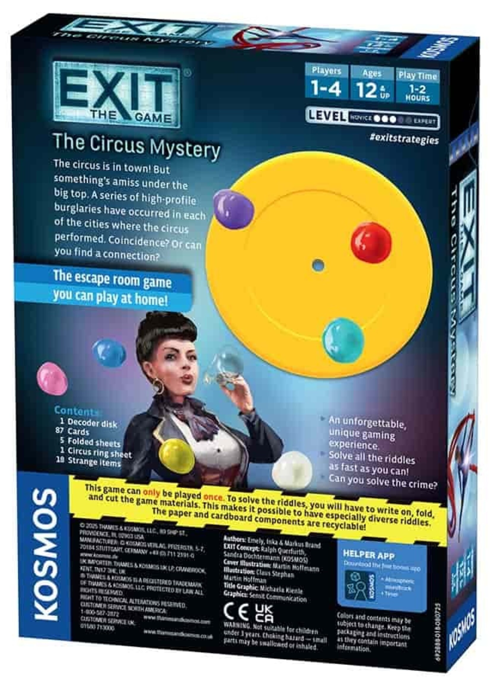 Thames & Kosmos EXIT: The Circus Mystery