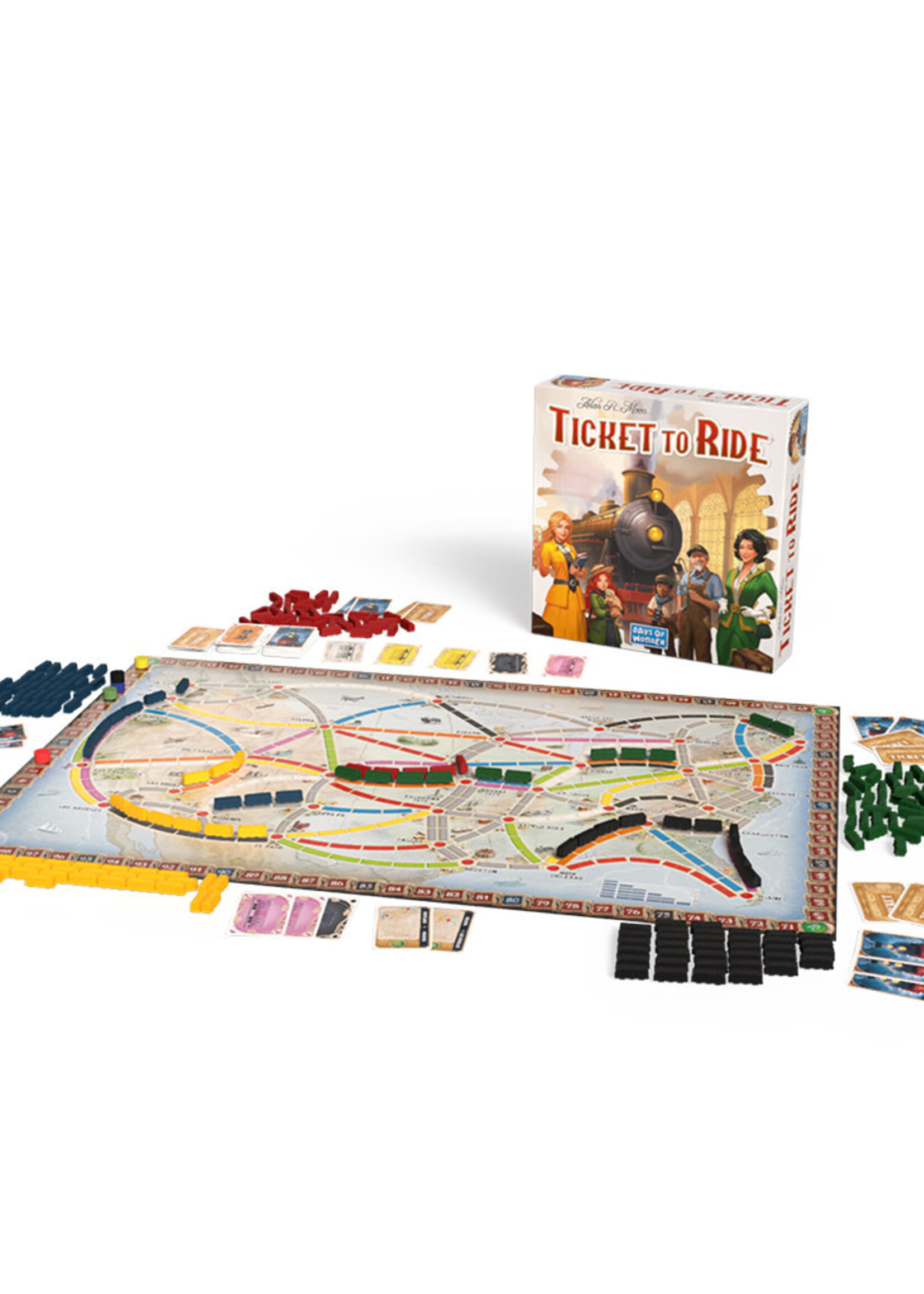Days of Wonder Ticket to Ride Refresh