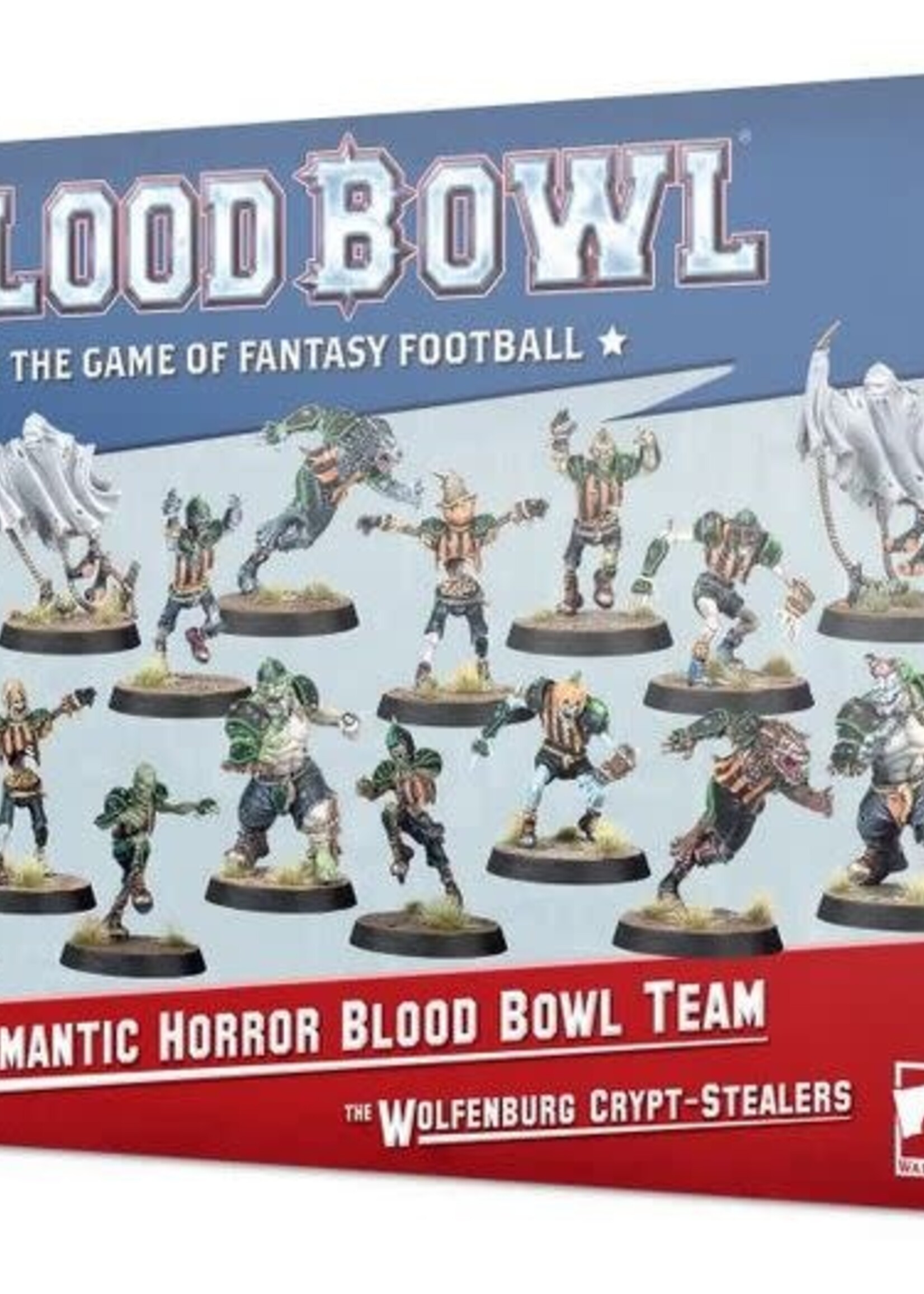 Games Workshop (GW) Blood Bowl: Necromantic Horror Team – The Wolfenburg Crypt-stealers