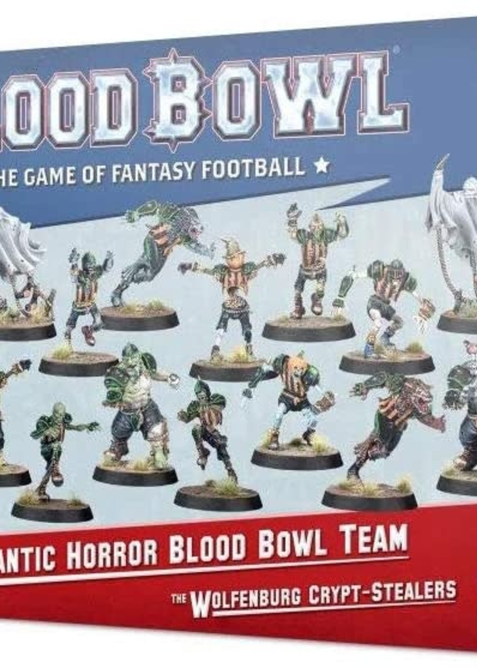 Games Workshop (GW) Blood Bowl: Necromantic Horror Team – The Wolfenburg Crypt-stealers