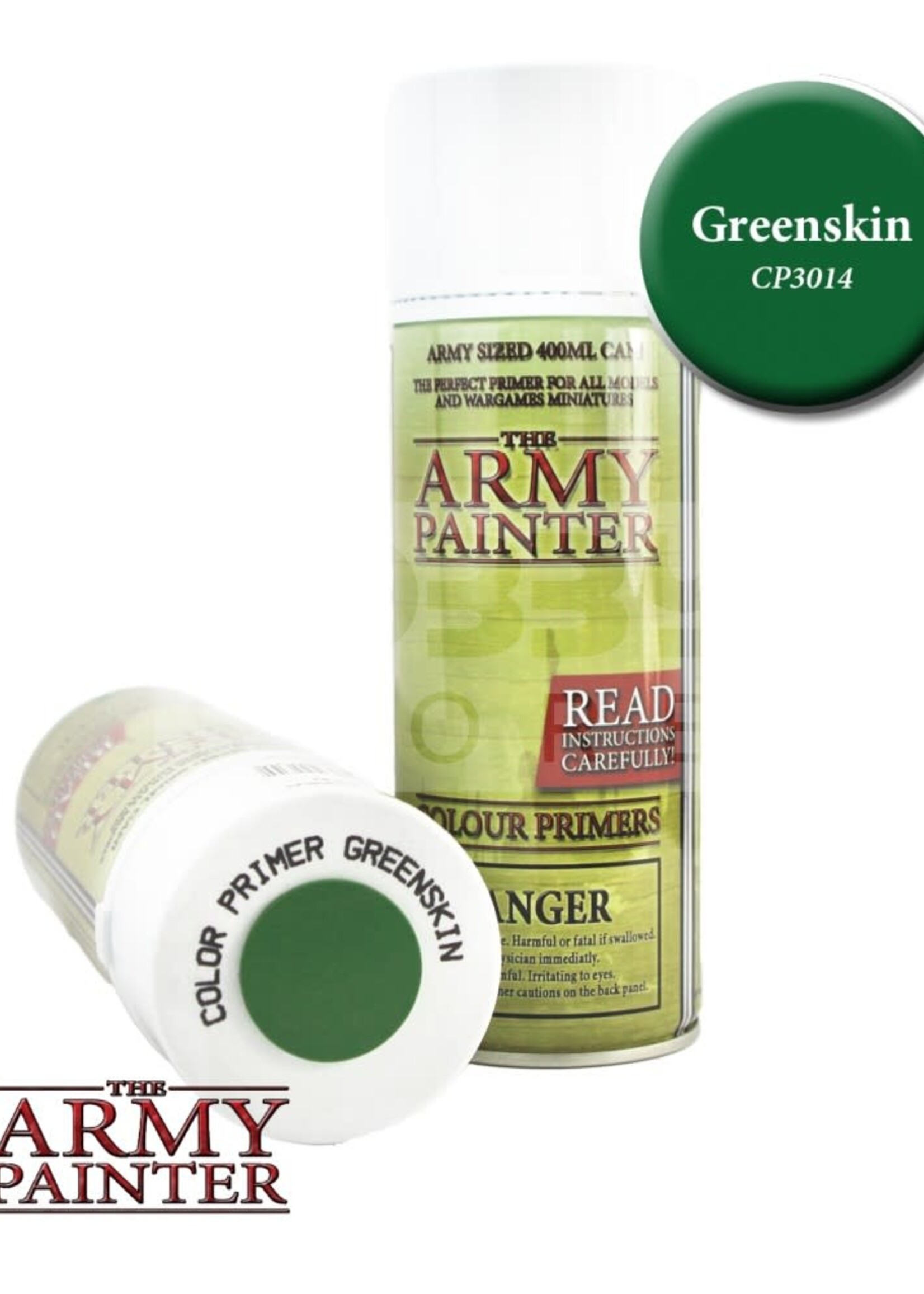 The Army Painter (AP) Color Primer: GreenSkin