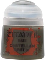 Games Workshop (GW) Citadel Base: Castellan Green