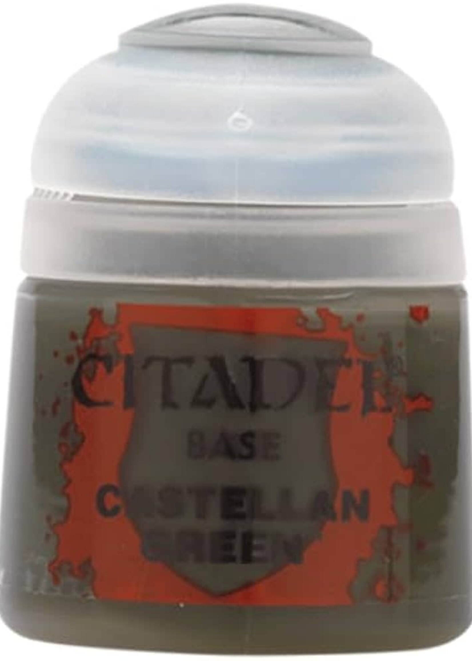 Games Workshop (GW) Citadel Base: Castellan Green