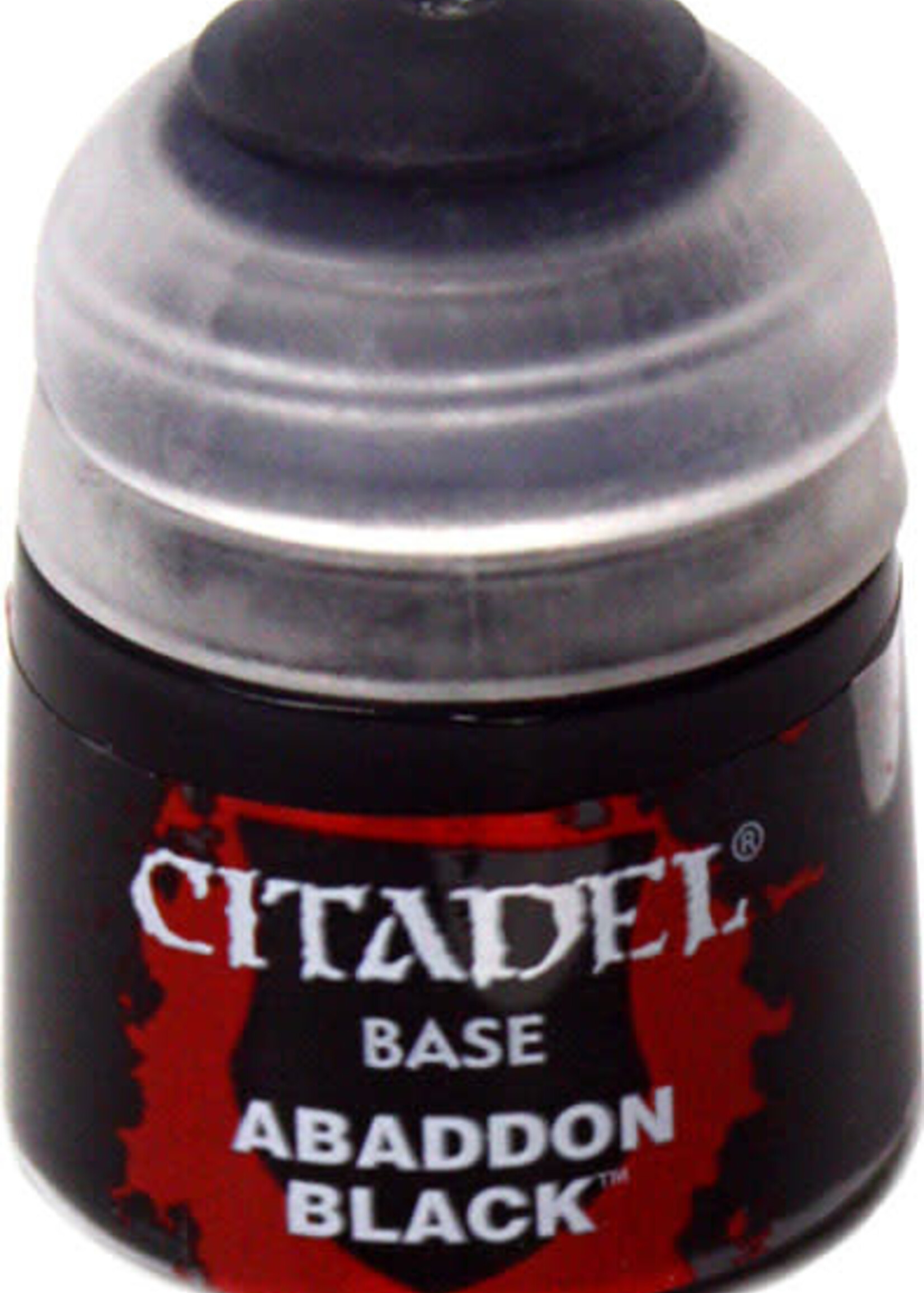 Games Workshop (GW) Citadel Base: Abaddon Black