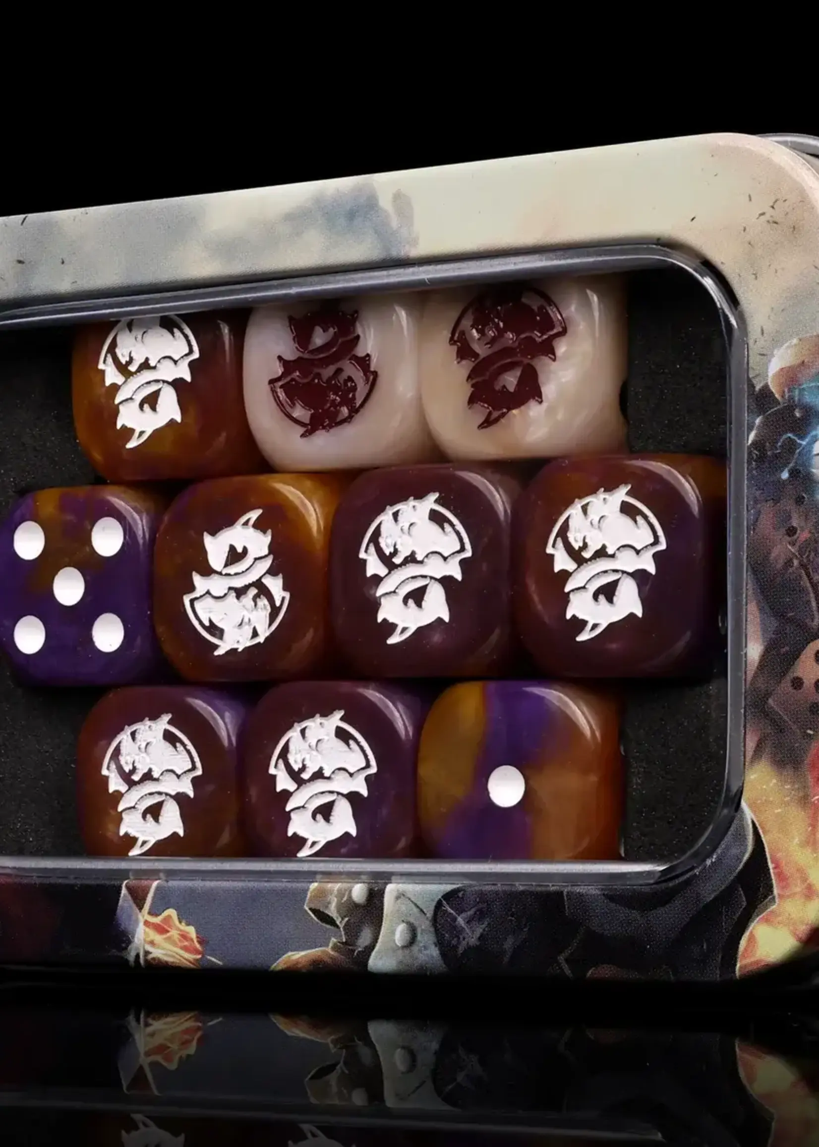 Baron of Dice Warmachine: Khymaera Shard Incarnate Official Dice Set