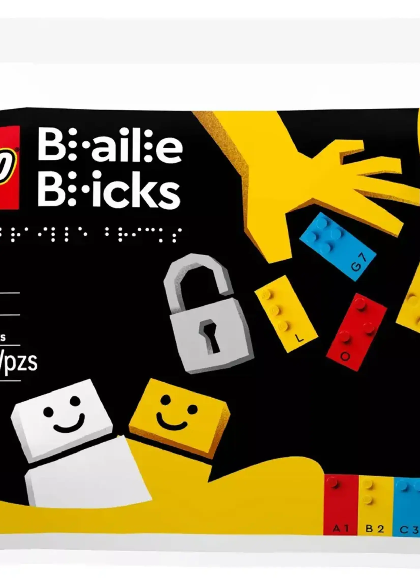 LEGO Play with Braille Bricks