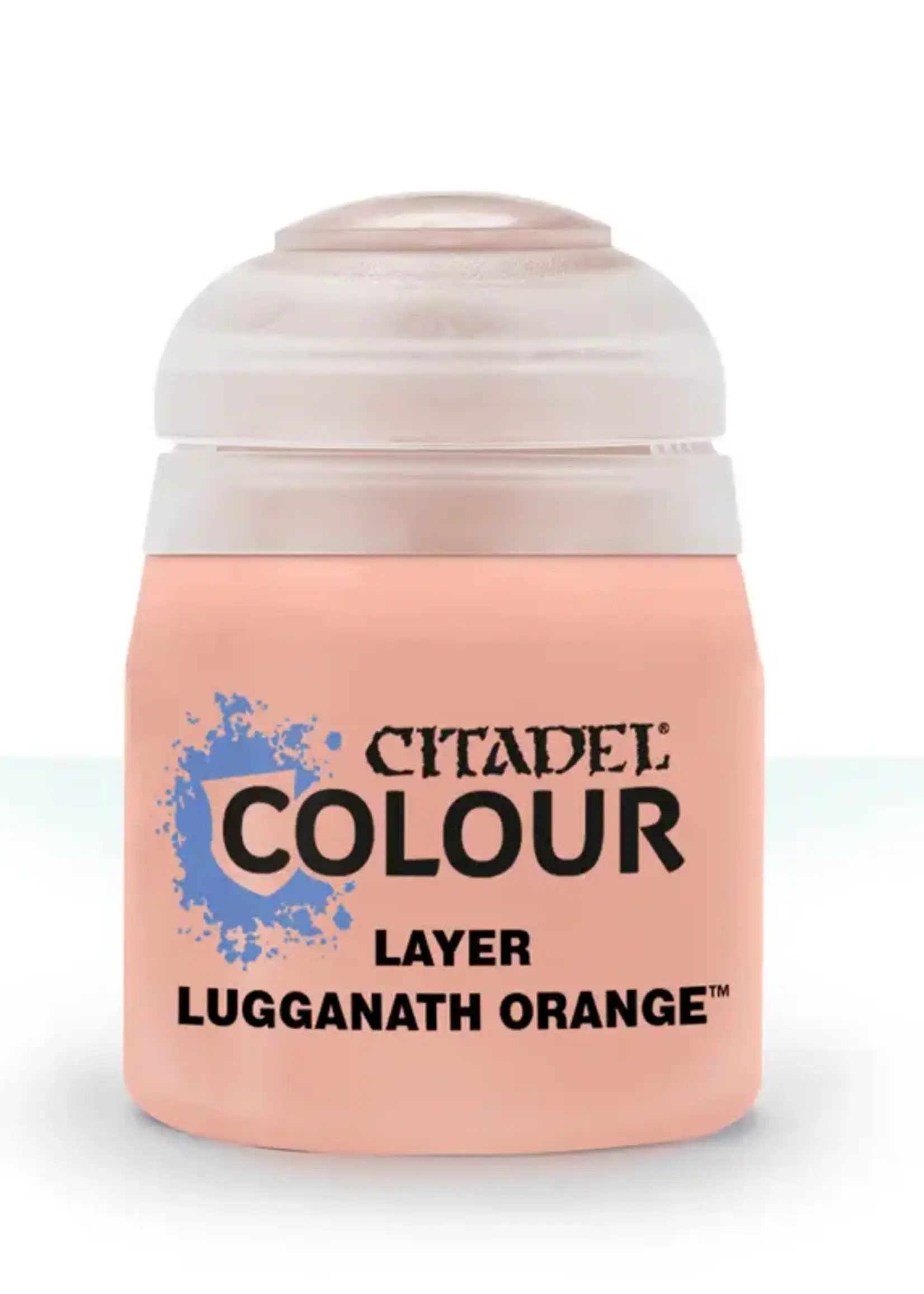 Games Workshop (GW) Citadel Layer: Lugganath Orange