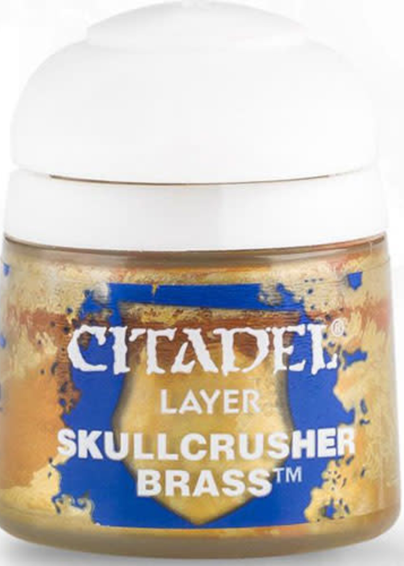 Games Workshop (GW) Citadel Layer: Skullcrusher Brass (metallic)