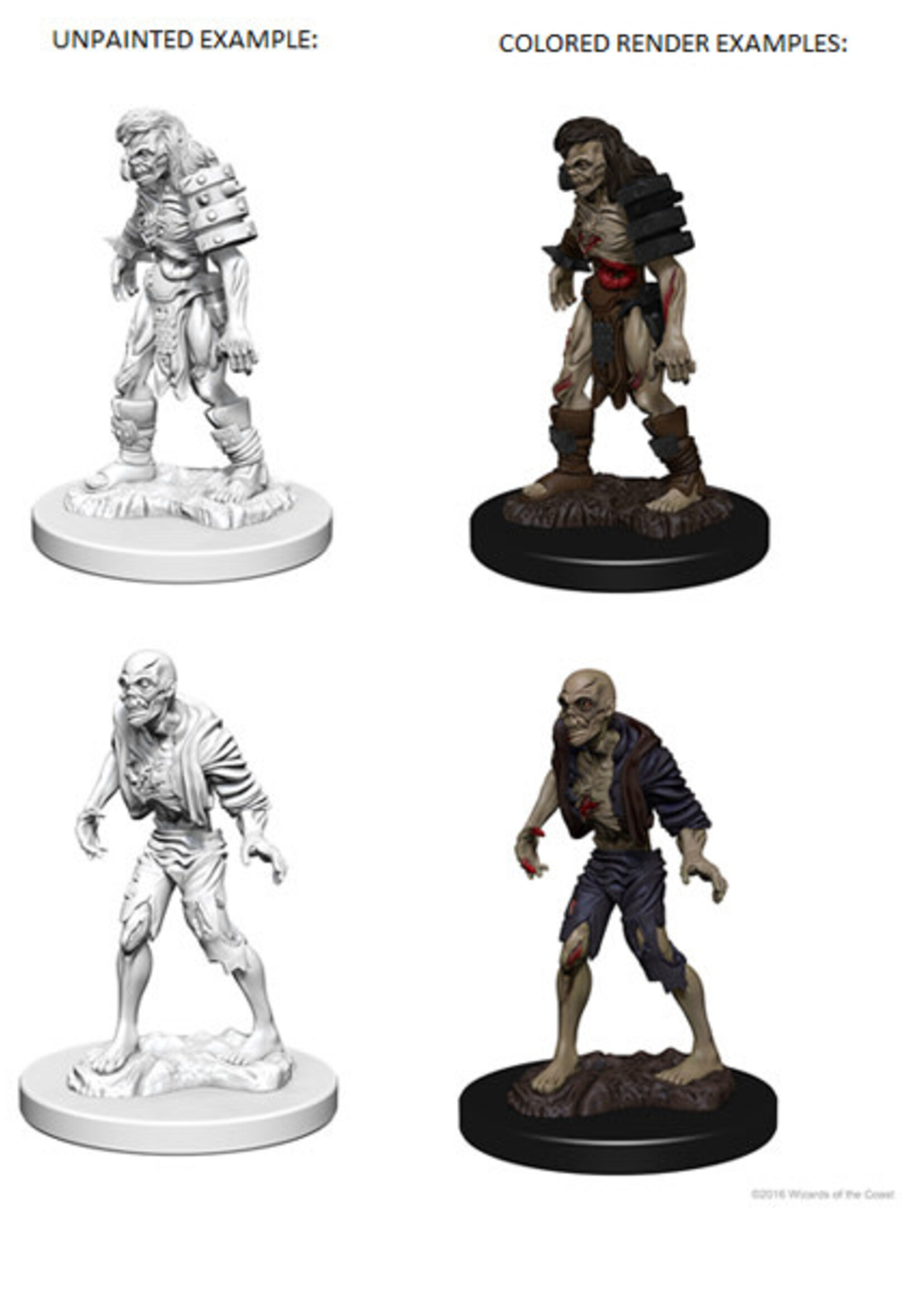 WizKids D&D Minis: W01 Zombies
