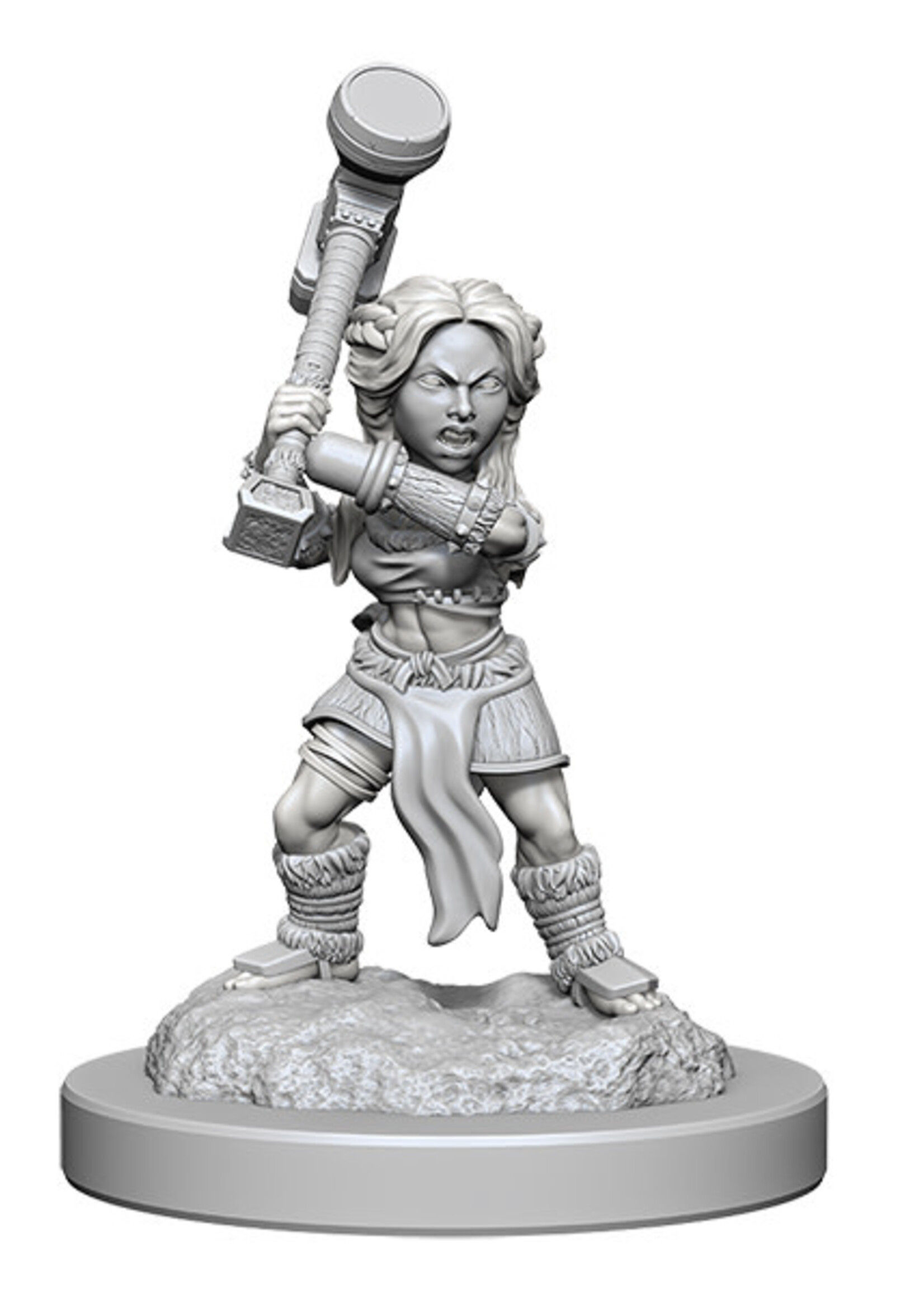 WizKids D&D Minis: W18 Halfling Barbarians