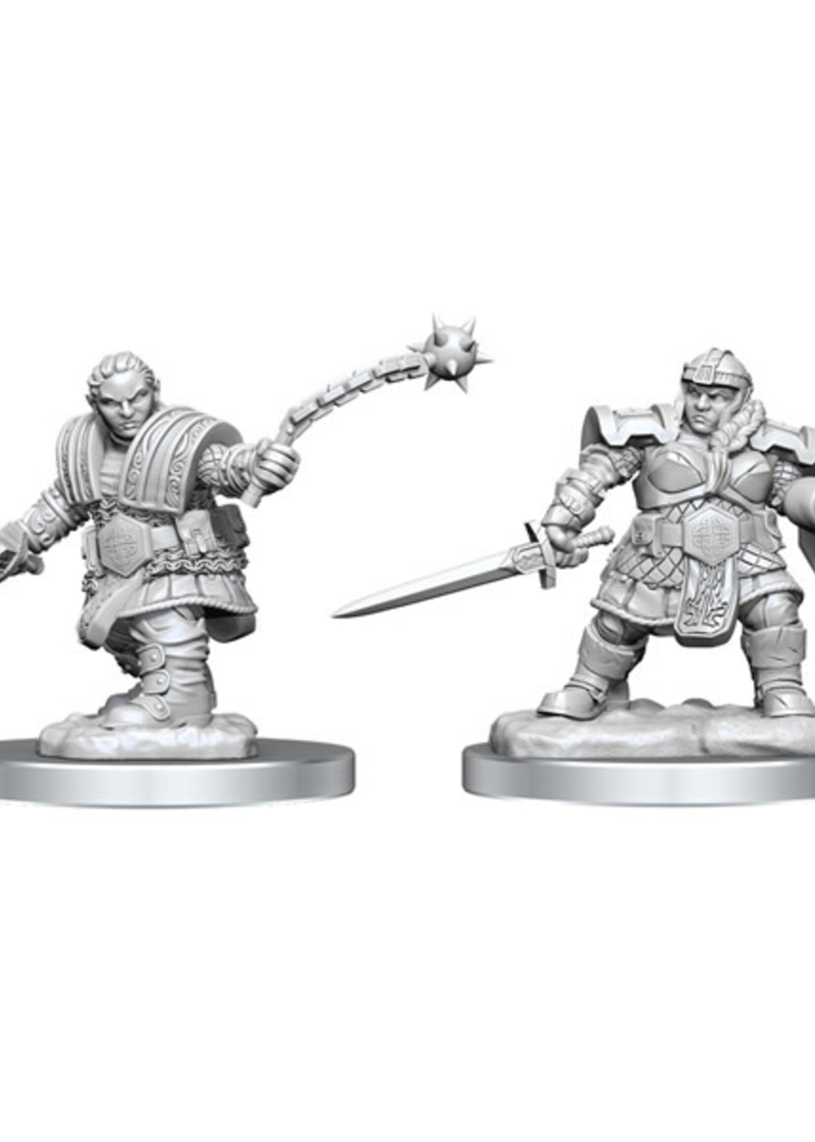 WizKids D&D Minis: W16 Dwarf Female Fighter