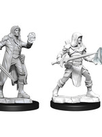 WizKids D&D Minis: W13 Multiclass Male Fighter + Wizard