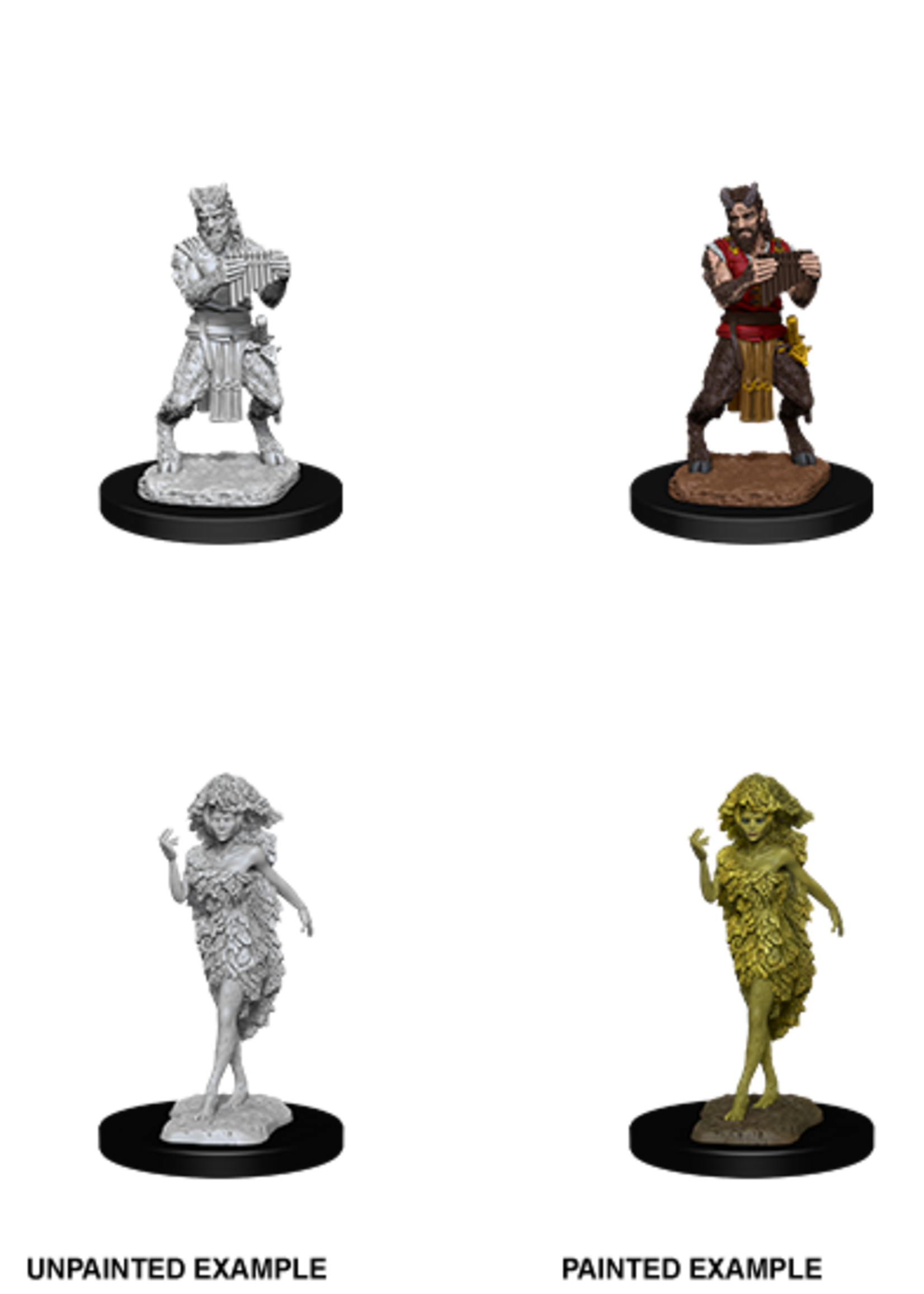 WizKids D&D Minis: W11 Satyr & Dryad