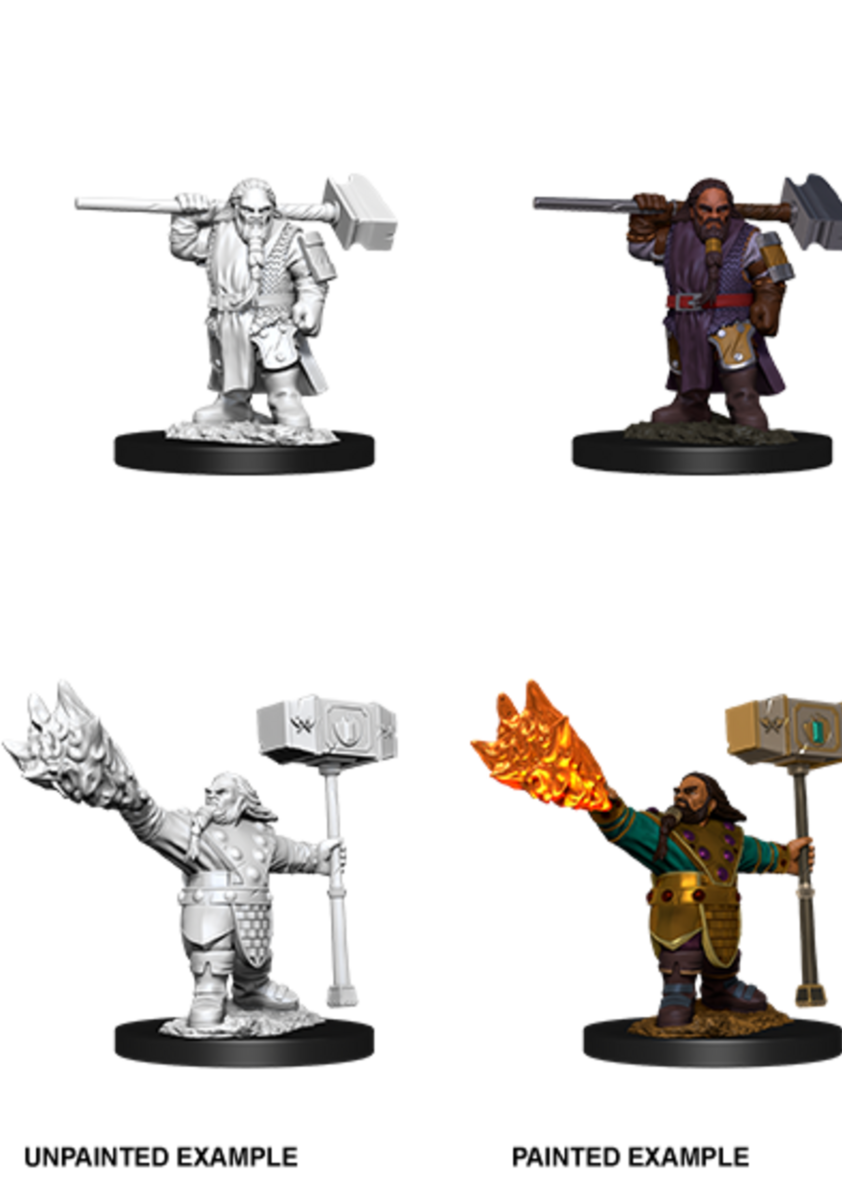 WizKids D&D Minis: W11 Dwarf Male Cleric