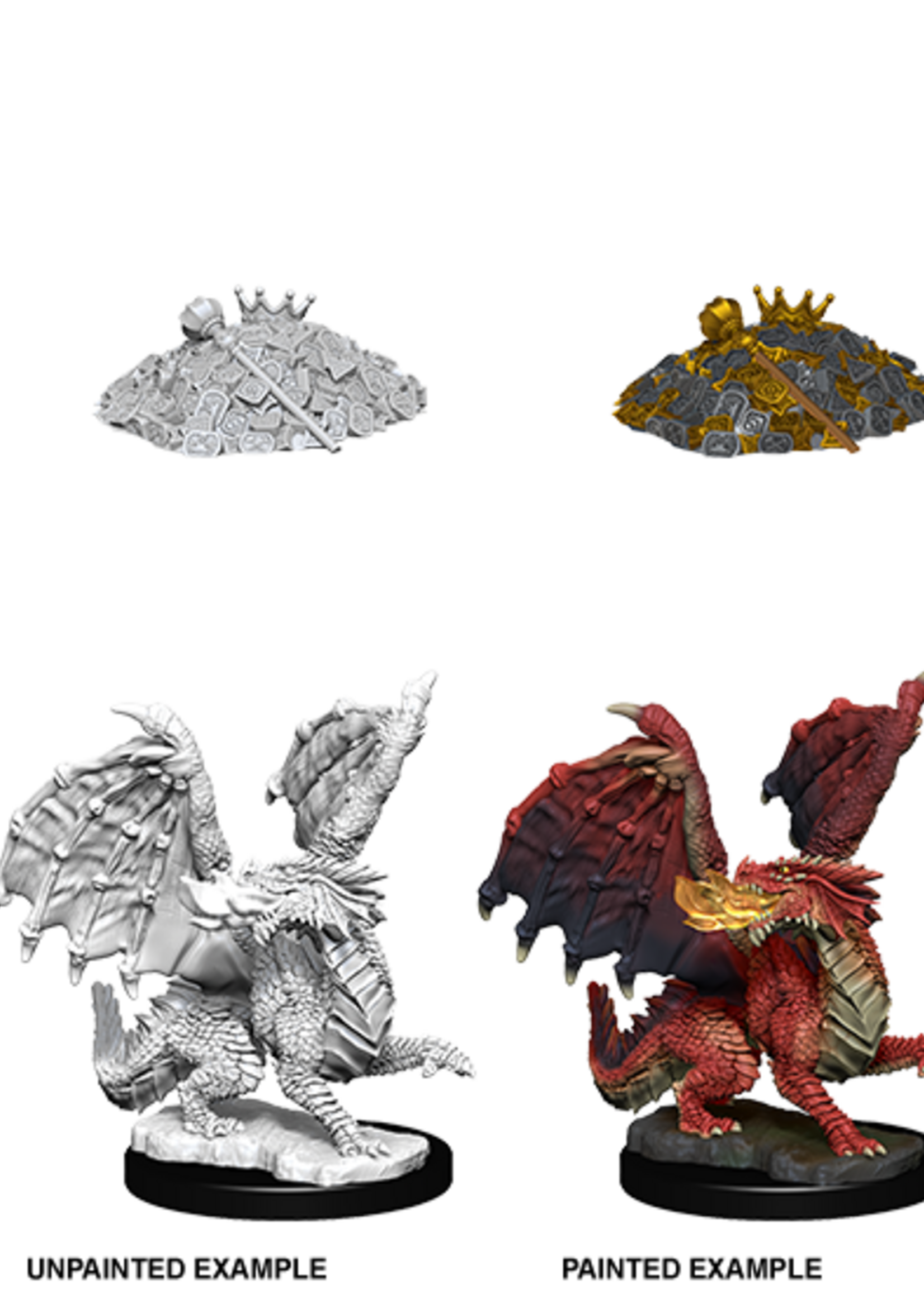 WizKids D&D Minis: W10 Red Dragon Wyrmling