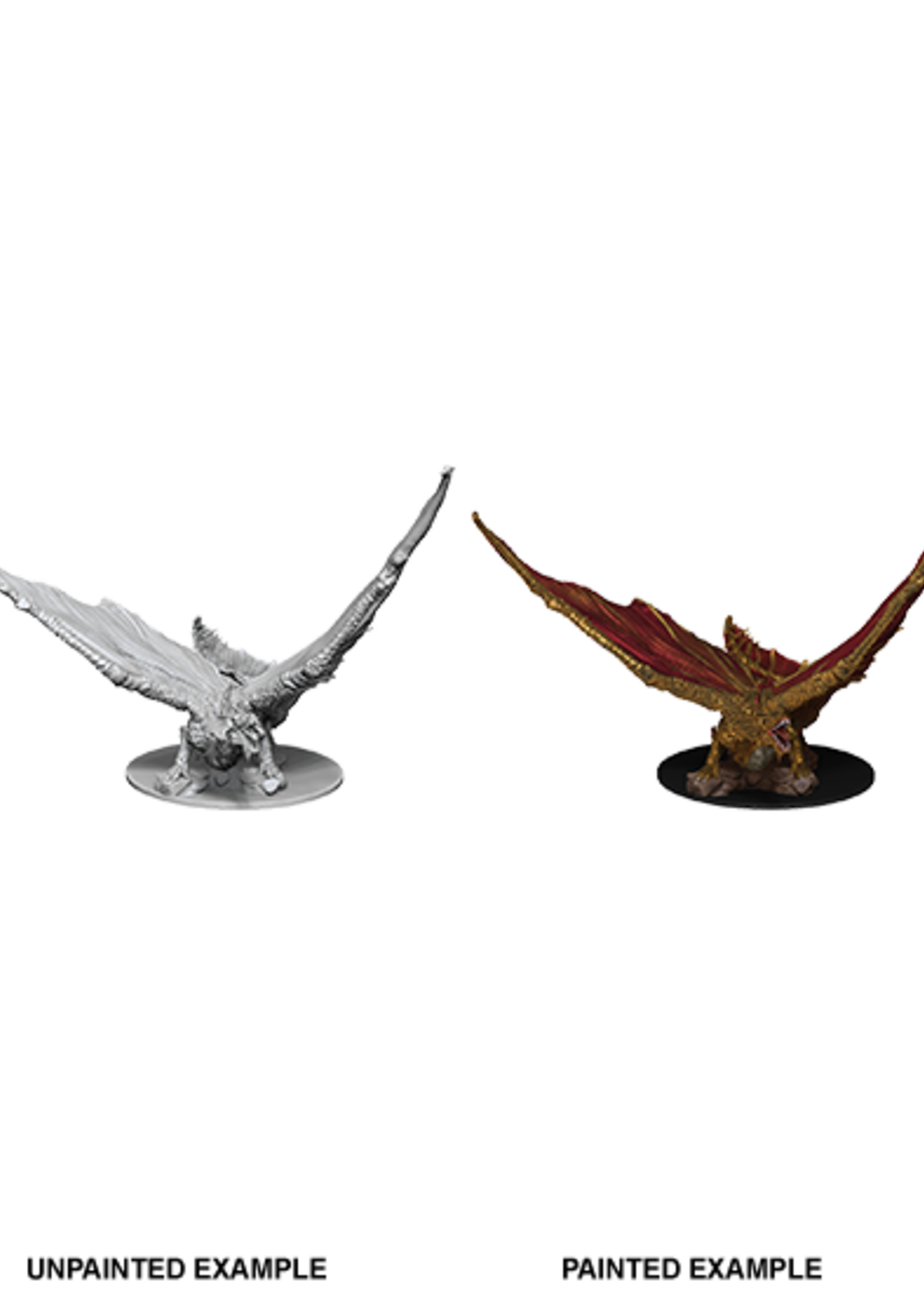 WizKids D&D Minis: W09 Young Brass Dragon