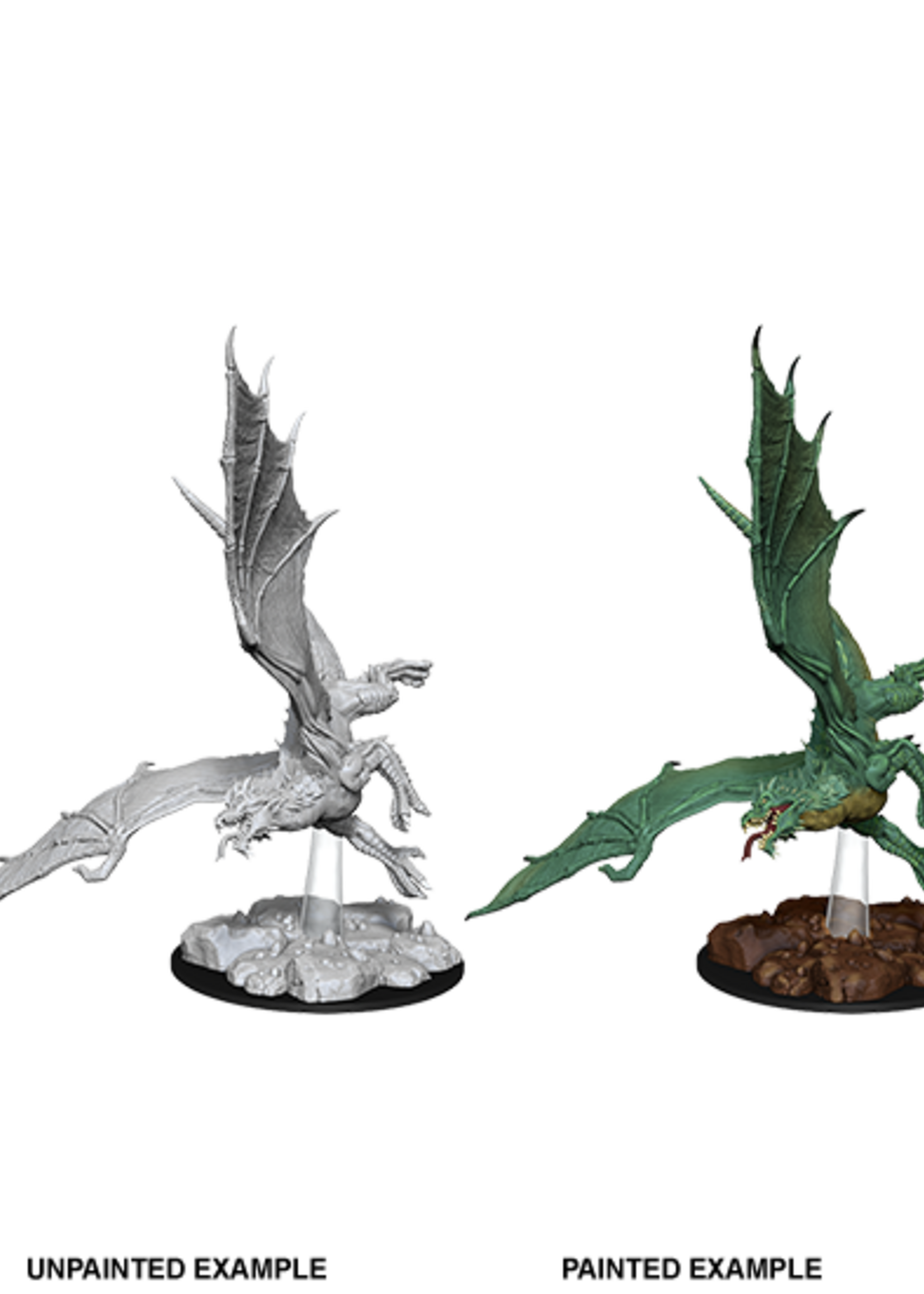WizKids D&D Minis: W08 Young Green Dragon