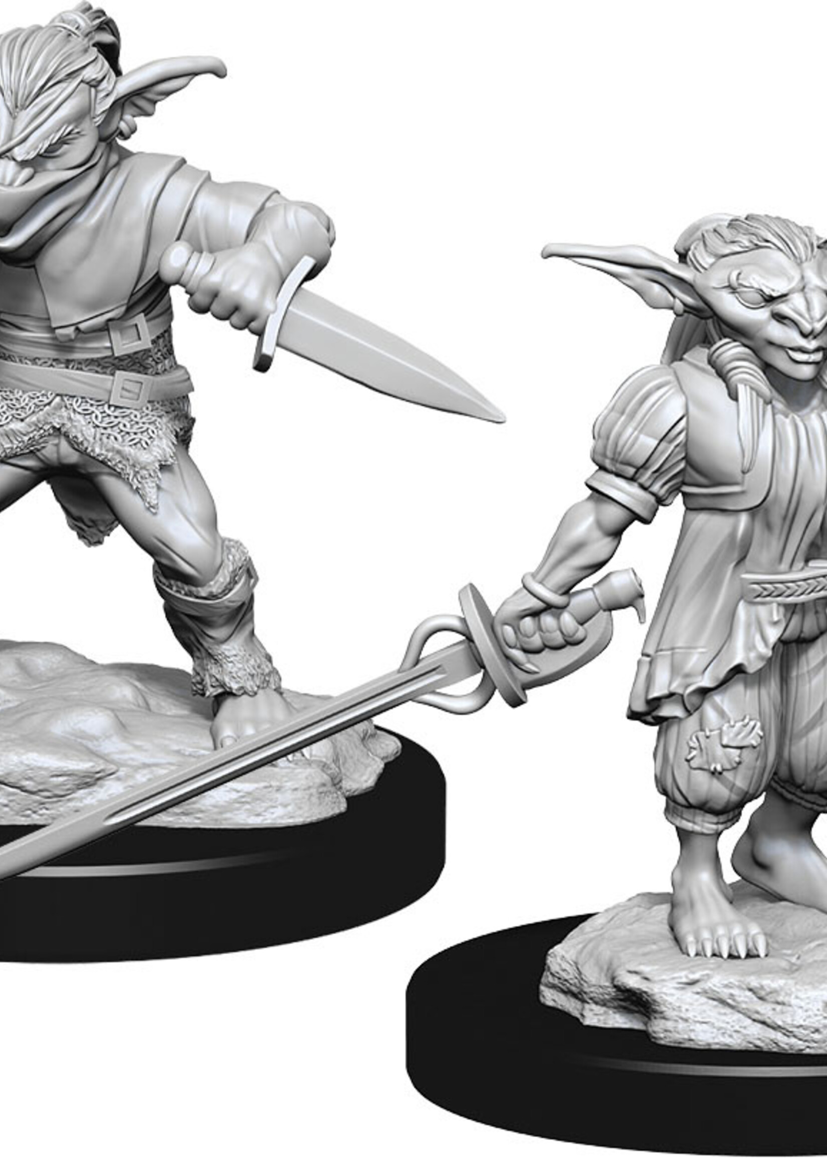 WizKids D&D Minis: W15 Goblin Male Rogue & Female Bard