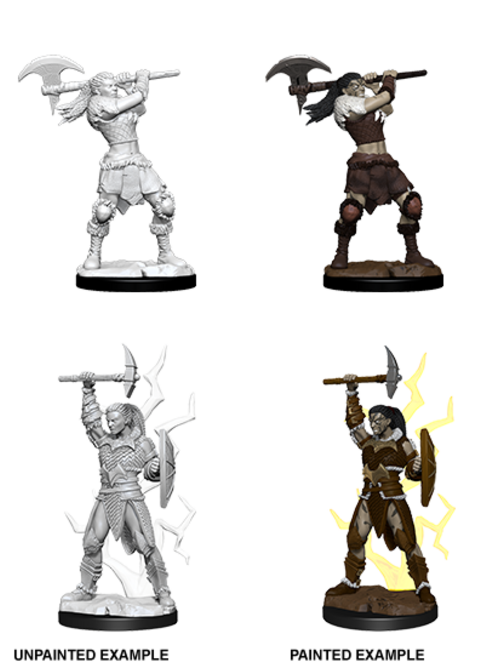 WizKids D&D Minis: W10 Goliath Female Barbarian