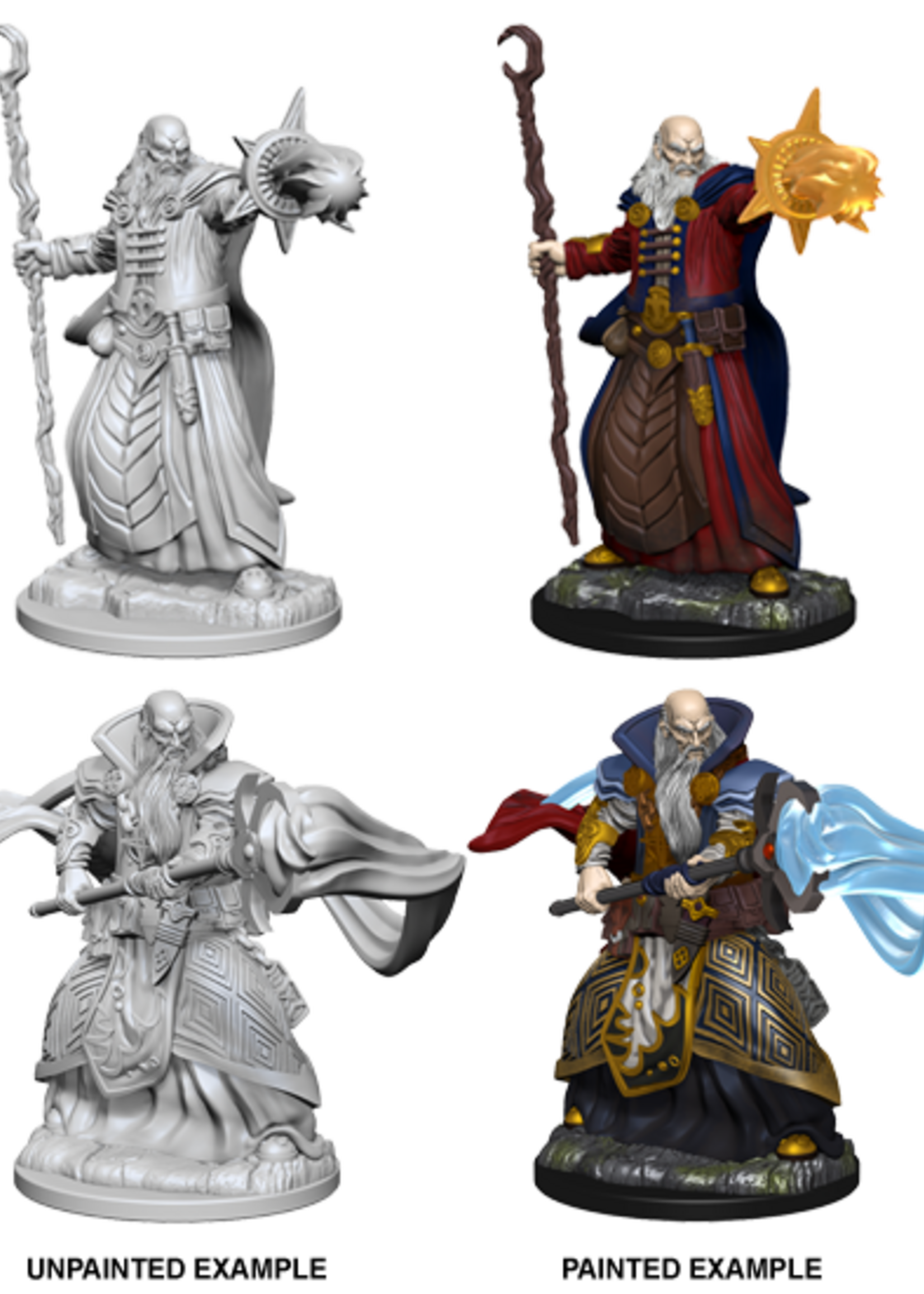 WizKids D&D Minis: W01 Human Male Wizard