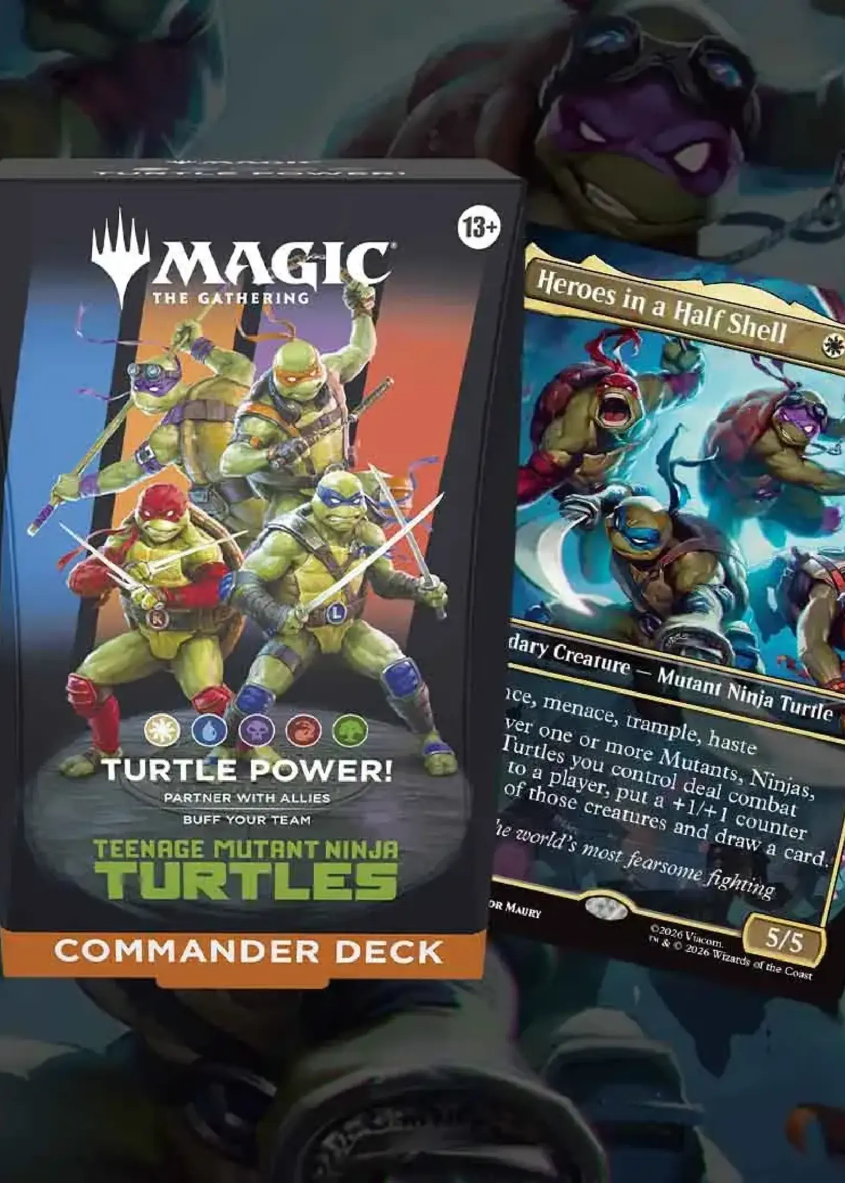 Wizards of the Coast (MTG) TMNT Commander Deck