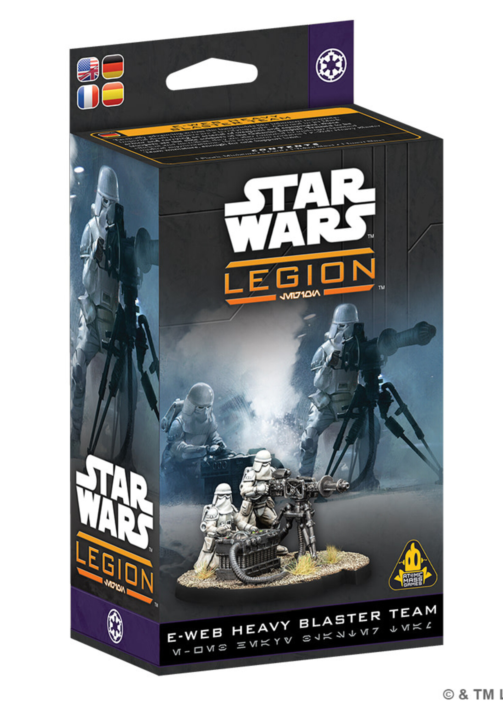 Atomic Mass Games Star Wars: Legion – E-Web Heavy Blaster Team