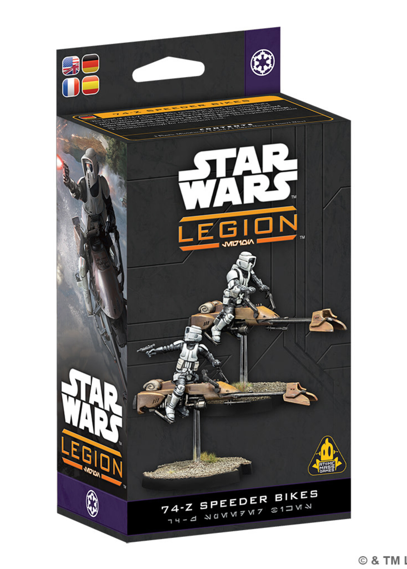 Atomic Mass Games Star Wars: Legion – 74-Z Speeder Bike